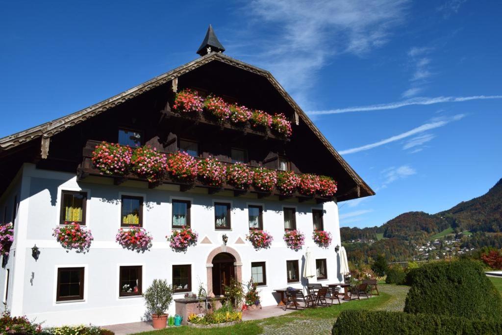Hotel Pension Hohenau Fuschl am See Esterno foto